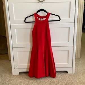 Open back dress